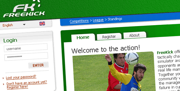 Freekick screenshot