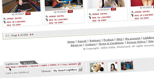 Photoland v3 screenshot